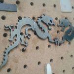 Corte y grabado con waterjet